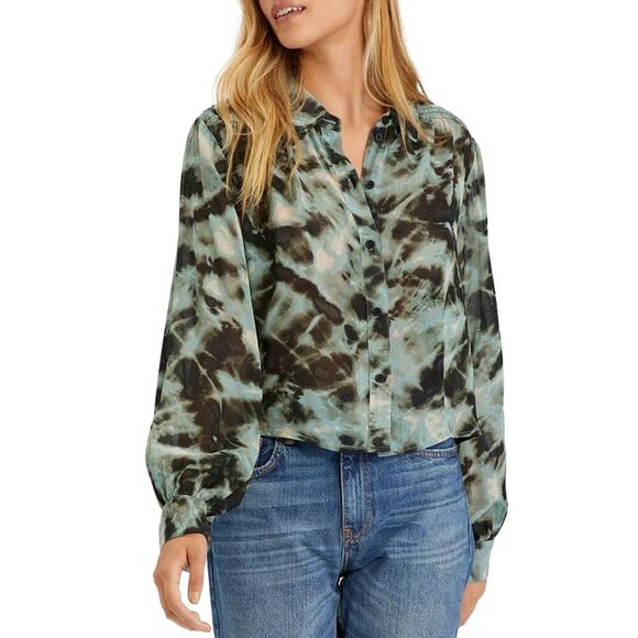 NWT Sanctuary New Day Printed Shirt - Large - Picture 9 of 9